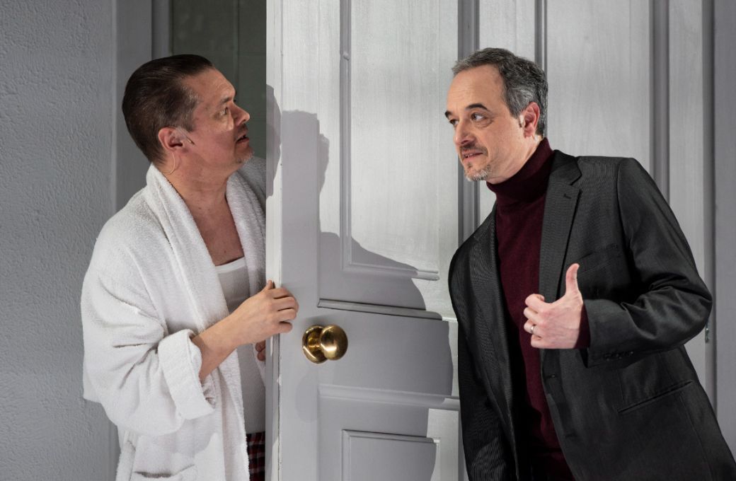 Tuomas Katajala (The Tenor) and Adrian Er&ouml;d (Music Master) &copy; Fabrizio Sansoni | Teatro dell&rsquo;Opera di Roma