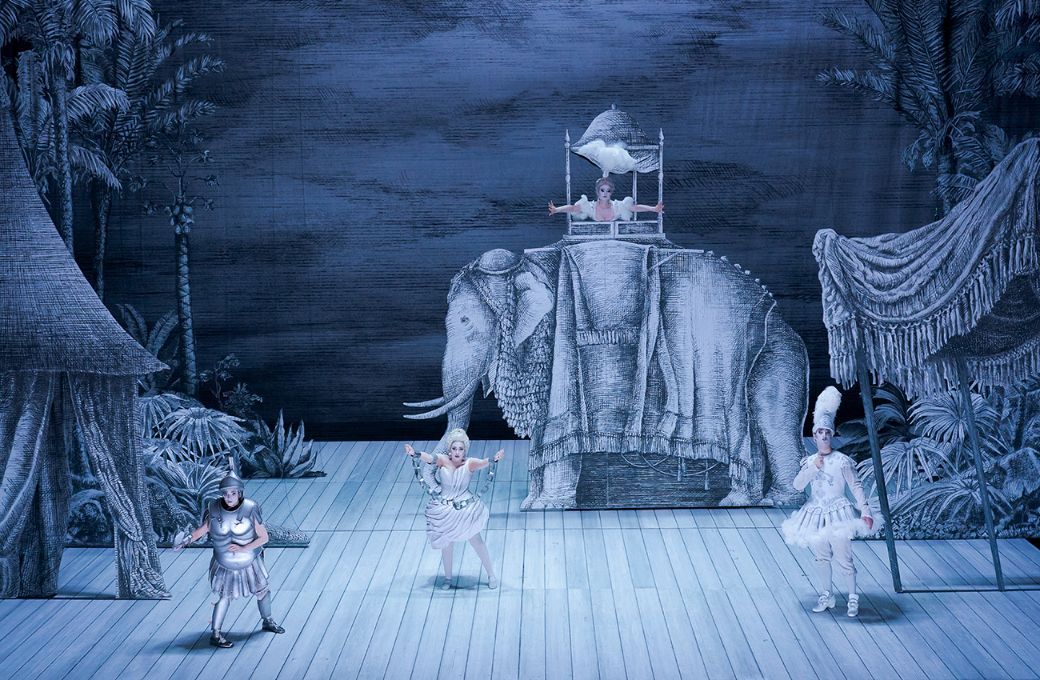 Serena Gamberoni (Porporina), Andrea Carroll, Julie Fuchs (Stonatrilla), Josh Lovell (Ritornello) &copy; Werner Kmetitsch
