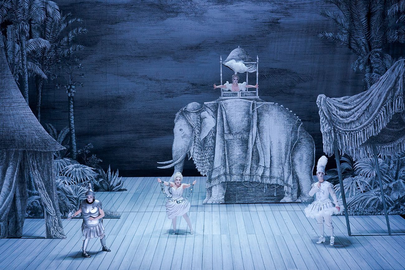 Serena Gamberoni (Porporina), Andrea Carroll, Julie Fuchs (Stonatrilla), Josh Lovell (Ritornello) &copy; Werner Kmetitsch