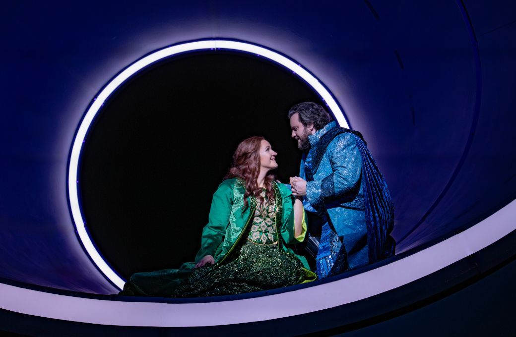 Lise Davidsen and Michael Spyres in <i>Tristan und Isolde</i> at the Metropolitan Opera © Karen Almond | Met Opera