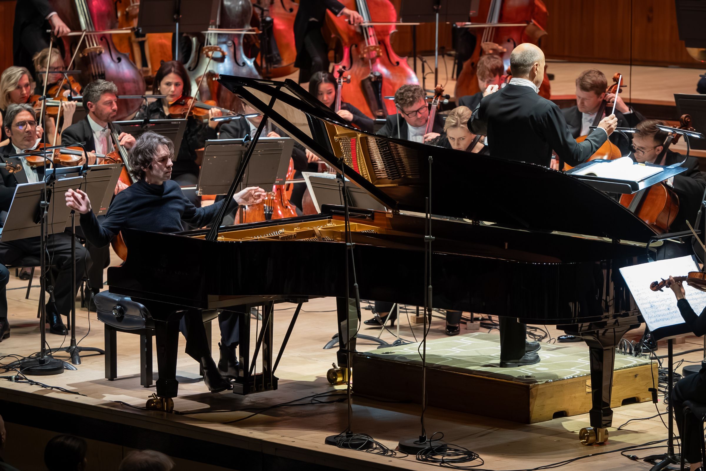 Alexandre Kantorow and the London Philharmonic Orchestra &copy; Marc Gasgoigne