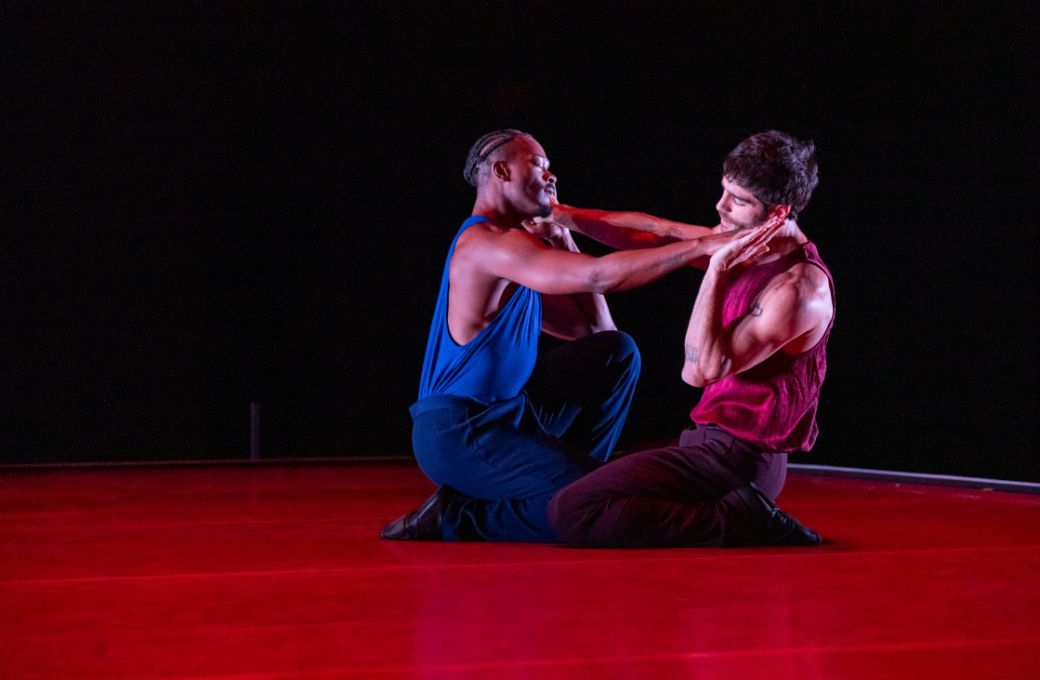 David Adrian Freeland Jr and Morgan Lugo in Benjamin Millepied’s <i>Romeo & Juliet Suite</i> © Stephanie Berger