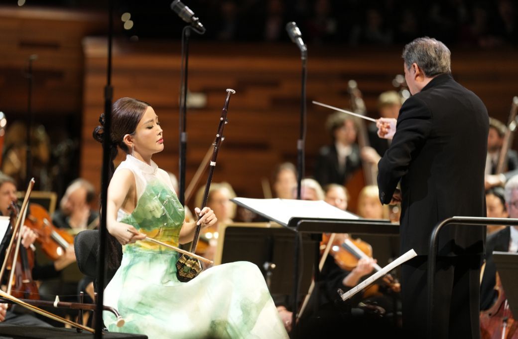 Lu Yiwen, Yu Long et l'Orchestre Philharmonique de Radio France © Christophe Abramowitz / Radio France