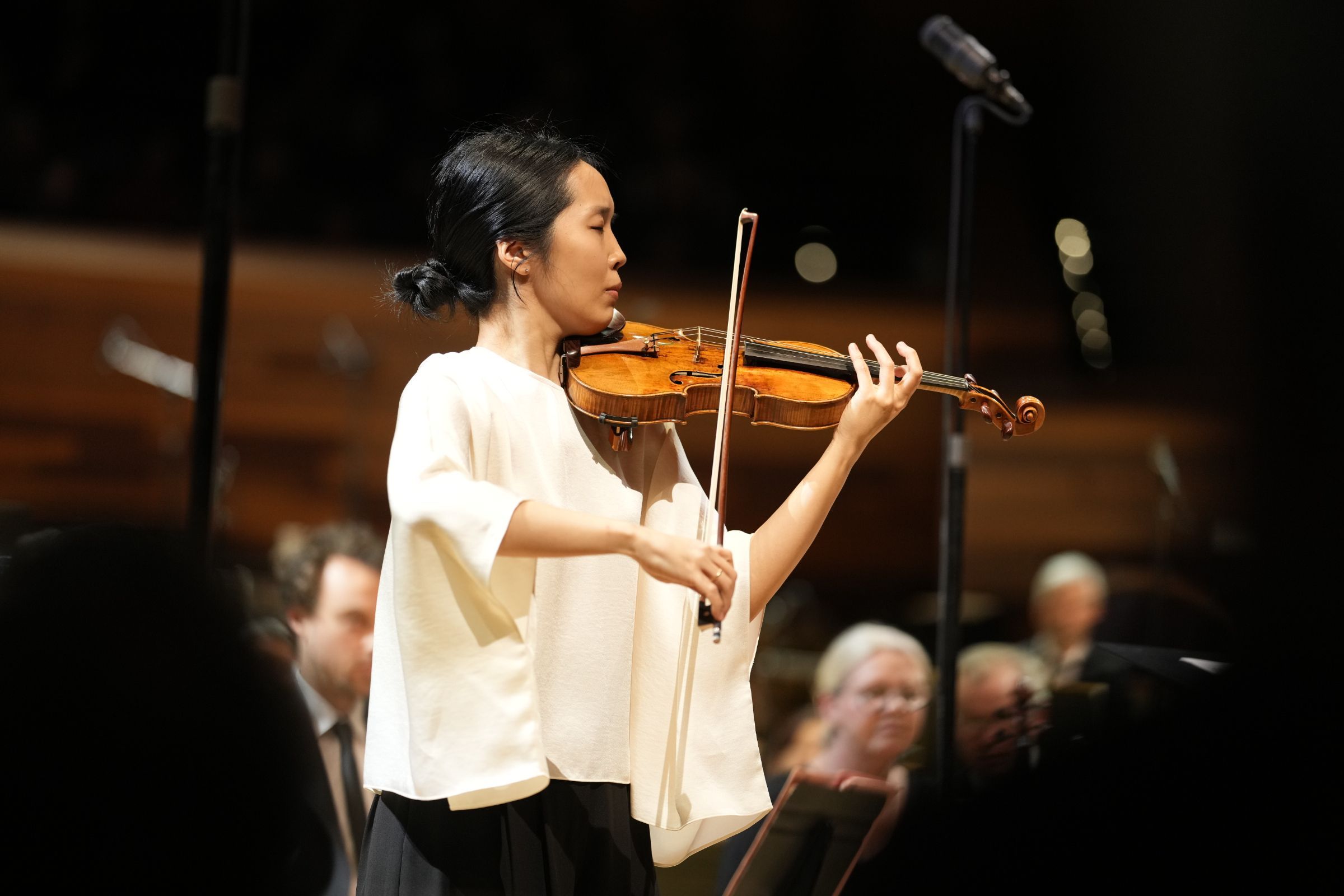 Ji-Yoon Park dans <i>Tzigane</i> © Christophe Abramowitz / Radio France