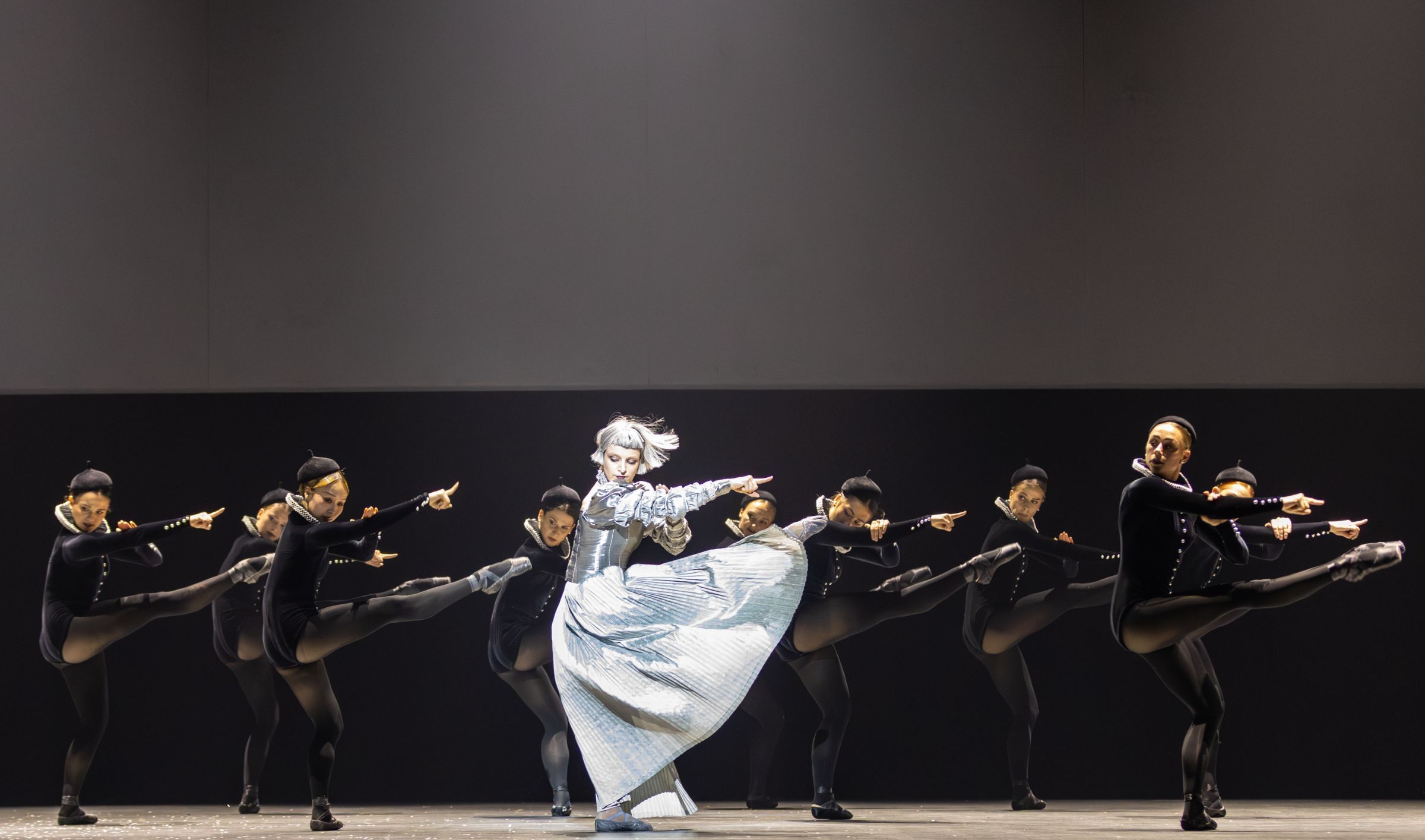 Madeline Squire as Catherine de’ Medici in <i>Mary, Queen of Scots</i> &copy; Andy Ross