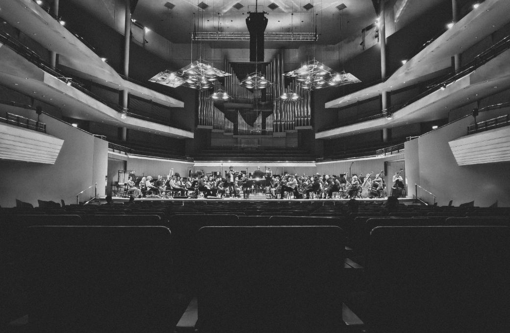 Lawrence Power rehearses with BBC Philharmonic &copy; Lawrence Dunn
