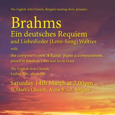 Brahms Requiem and Liebeslieder Waltzes