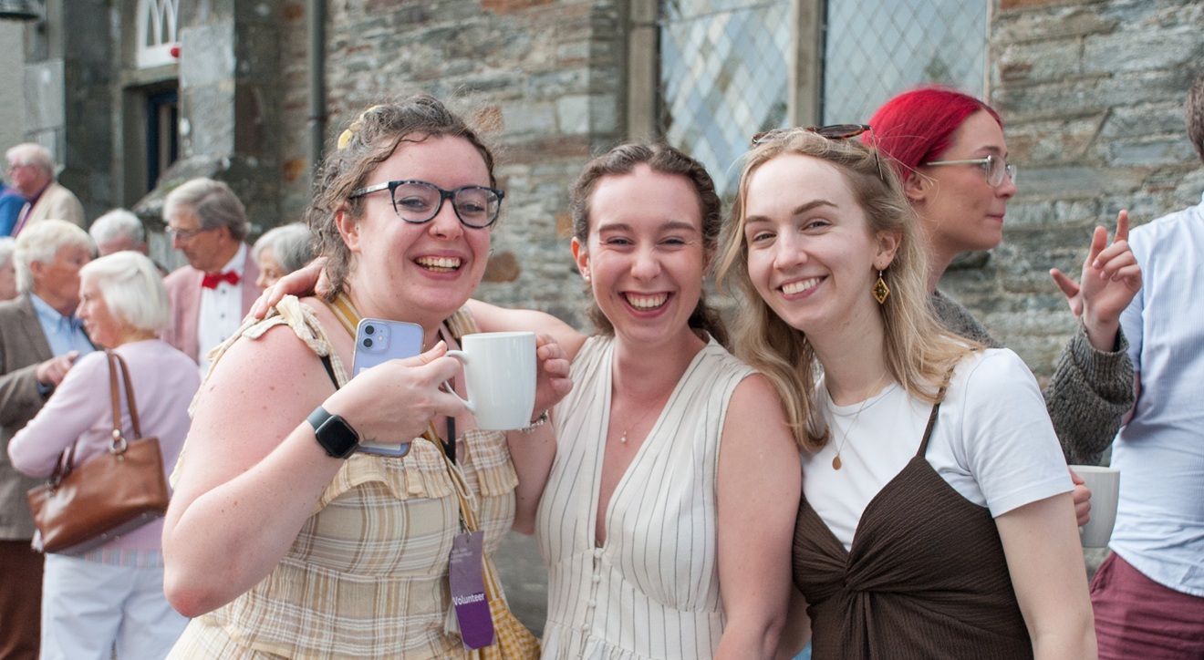 Coffee break at West Cork Chamber Music Festival © Karlis Dzjamko