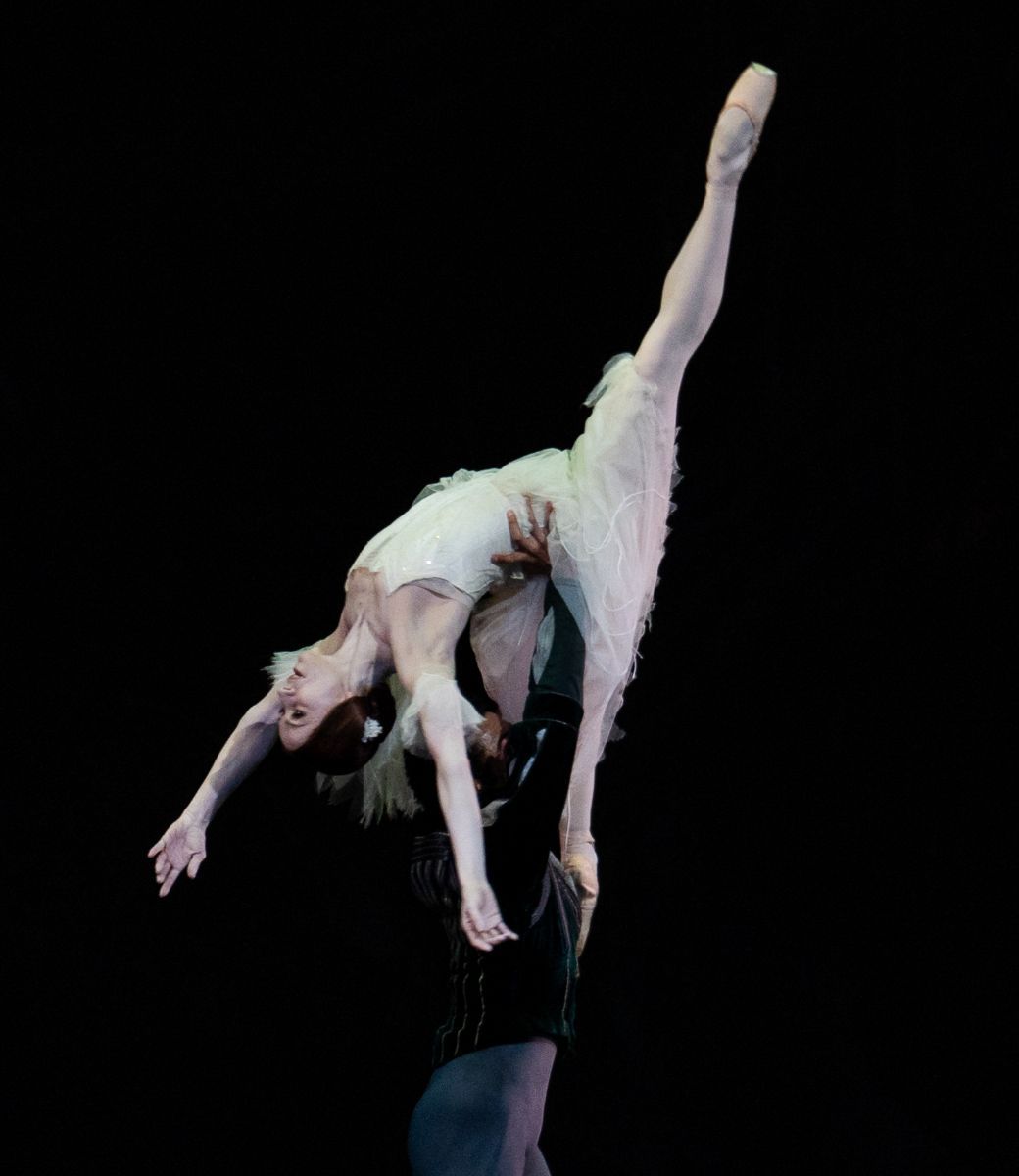 Patricio Rev&eacute; as Albrecht and Marianela N&uacute;&ntilde;ez as Giselle in Peter Wright's <i>Giselle</i> &copy; 2026 RBO, Andrej Uspenski