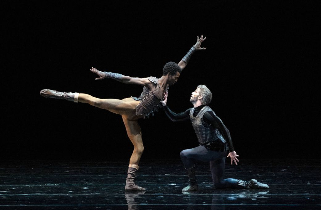 Calvin Royal III and James Whiteside in <i>Othello: A Dance in Three Acts</i> &copy; Steven Pisano