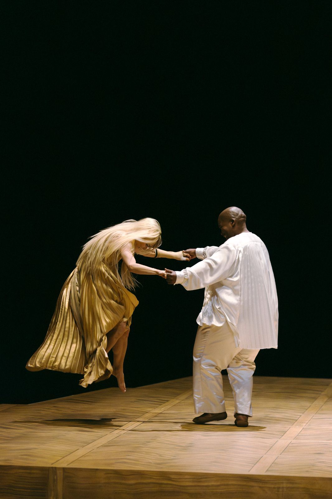 Nikola Majtanova (Berenice) and Katleho Mokhoabane (Tito) © Wiener Staatsoper | Marcella Ruiz Cruz