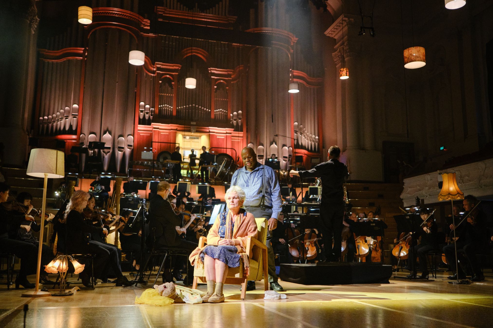 Susan Bullock (Judith) and Lester Lynch (Bluebeard) © Thomas Hamill