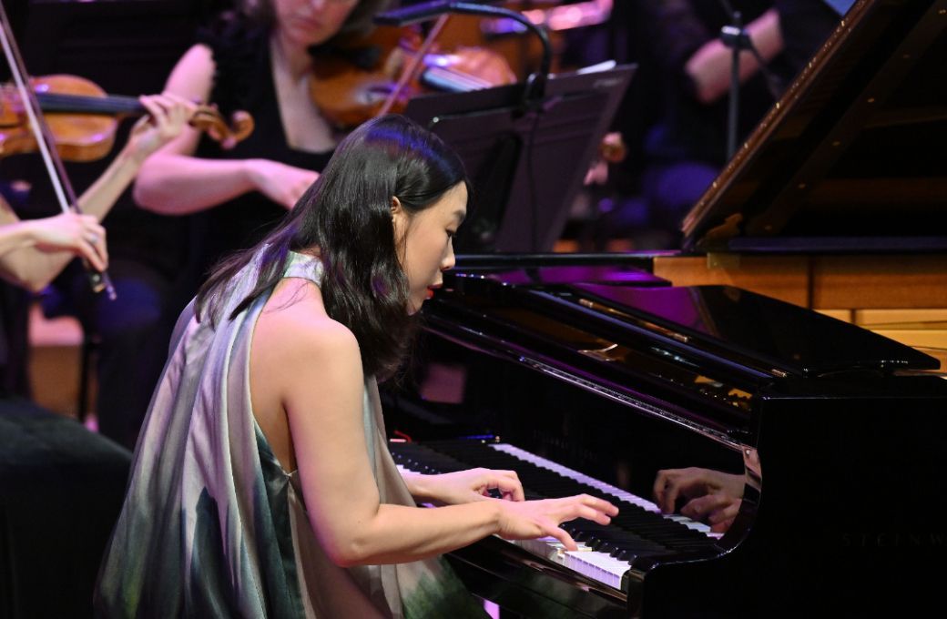 Yeol Eum Son and the BBC Symphony Orchestra © BBC | Mark Allan