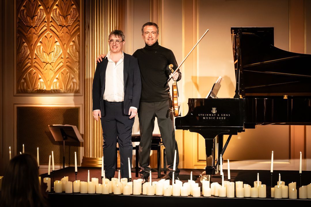 Jean-Frédéric Neuburger et Tedi Papavrami au Printemps des Arts de Monte-Carlo &copy; Alice Blangero