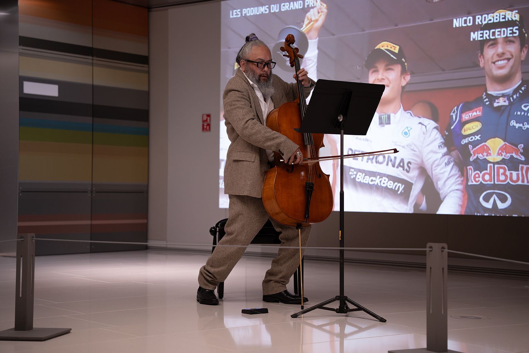 Éric-Maria Couturier au Printemps des Arts de Monte-Carlo &copy; Louise Chatelain