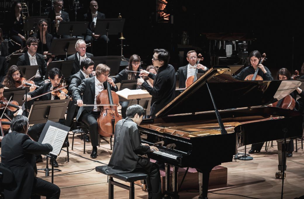 Mao Fujita, Tarmo Peltokoski et l'ONCT &copy; Romain Alcaraz