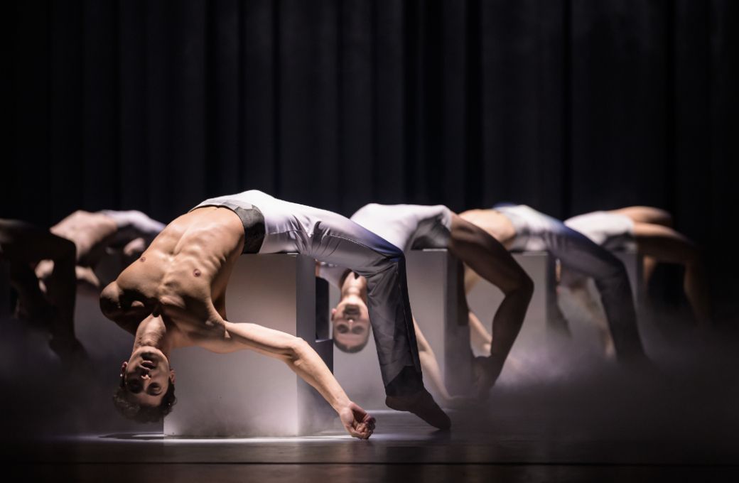 Marco Piraino and corps de ballet in Robert Bondara's <i>4 Seasons</i> &copy; Serghei Gherciu