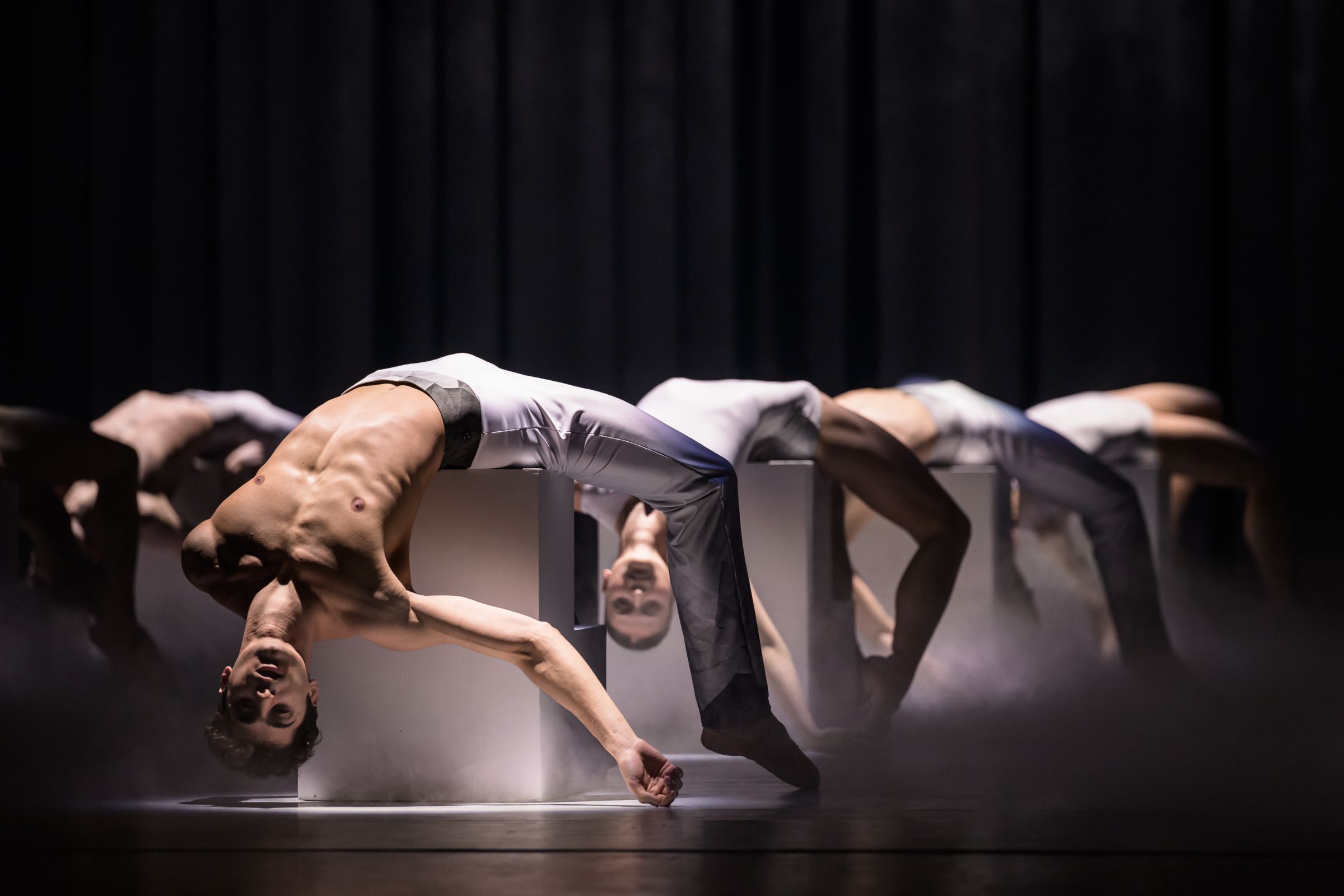 Marco Piraino and corps de ballet in Robert Bondara's <i>4 Seasons</i> &copy; Serghei Gherciu