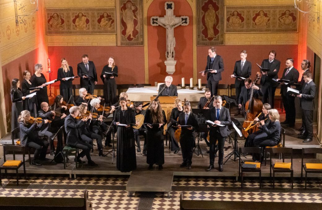 Vox Luminis mit dem Freiburger Barockorchester &copy; Sylvia Pudel
