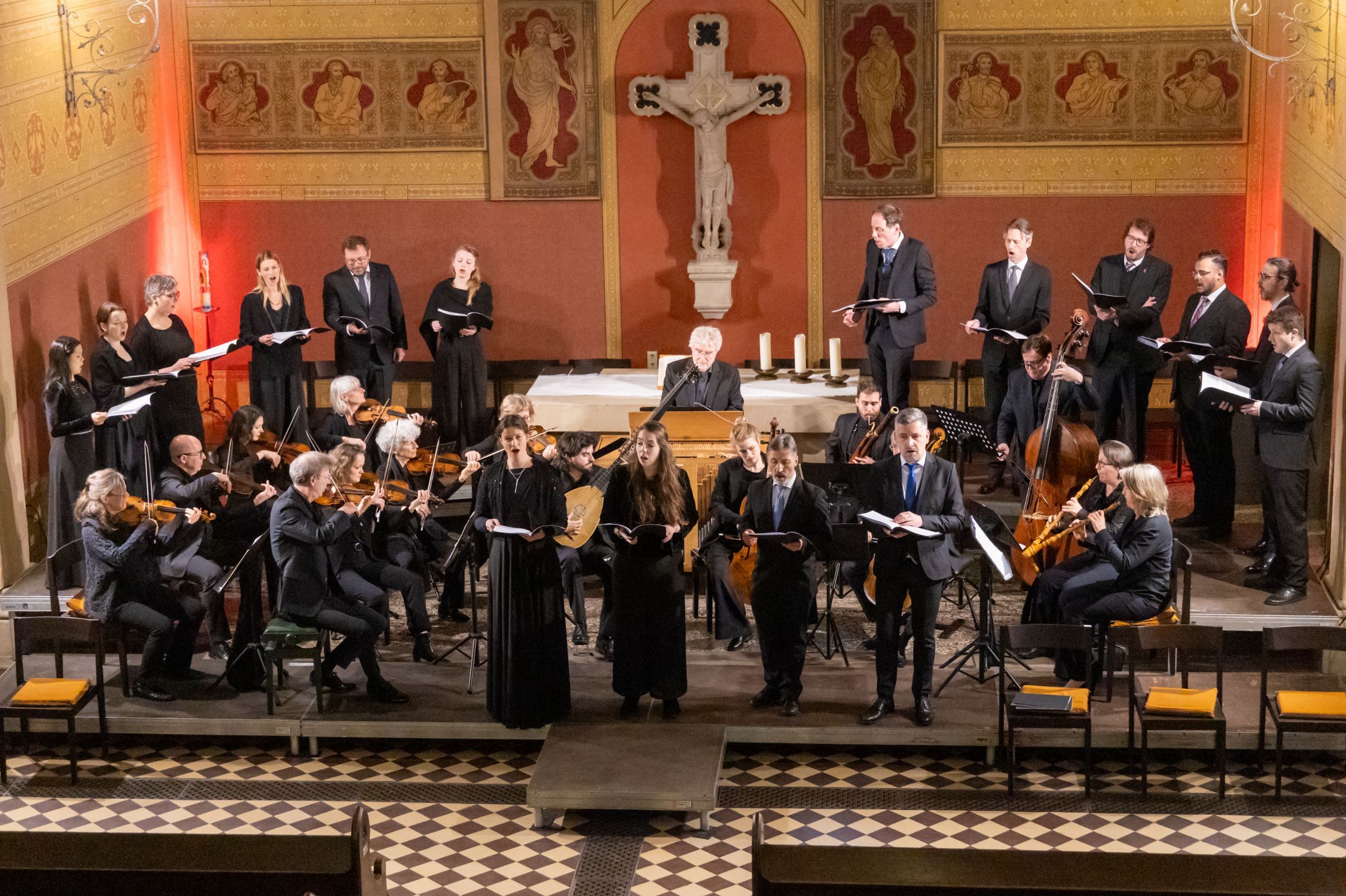 Vox Luminis mit dem Freiburger Barockorchester &copy; Sylvia Pudel