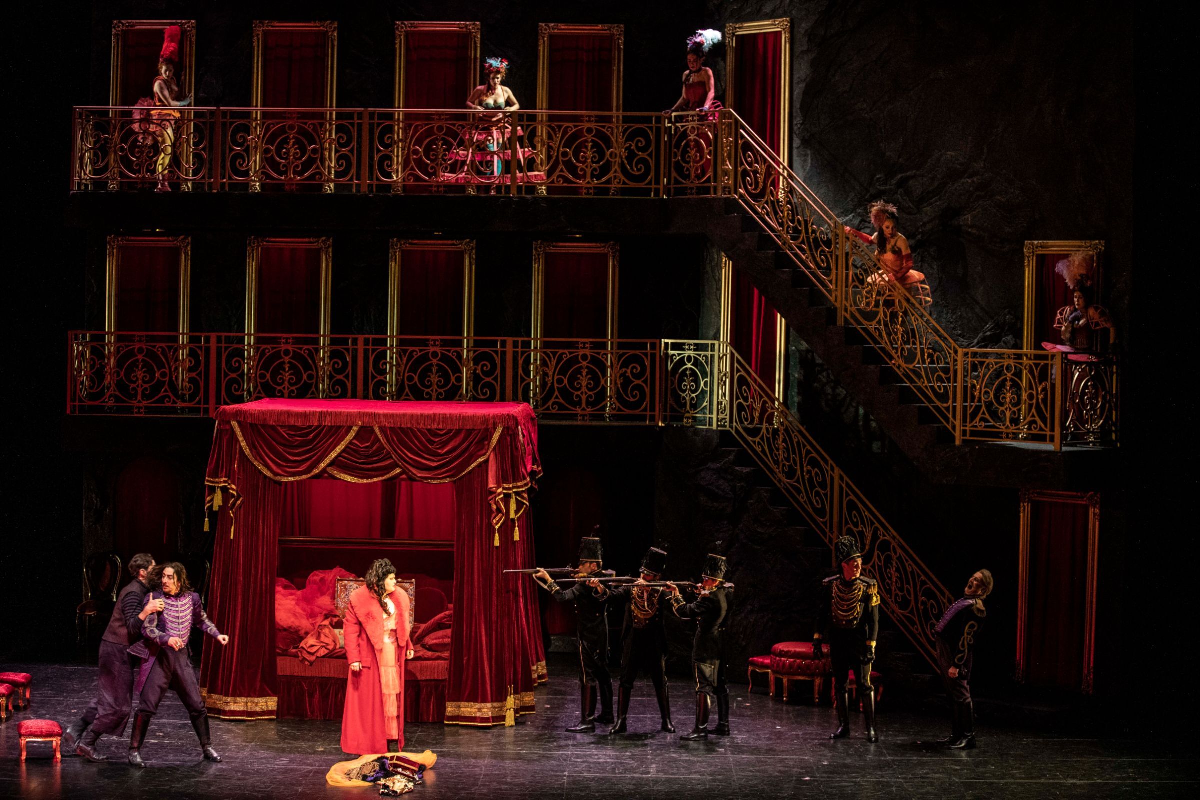 <i>Manon Lescaut</i> à l'Opéra de Lyon &copy; Jean-Louis Fernandez