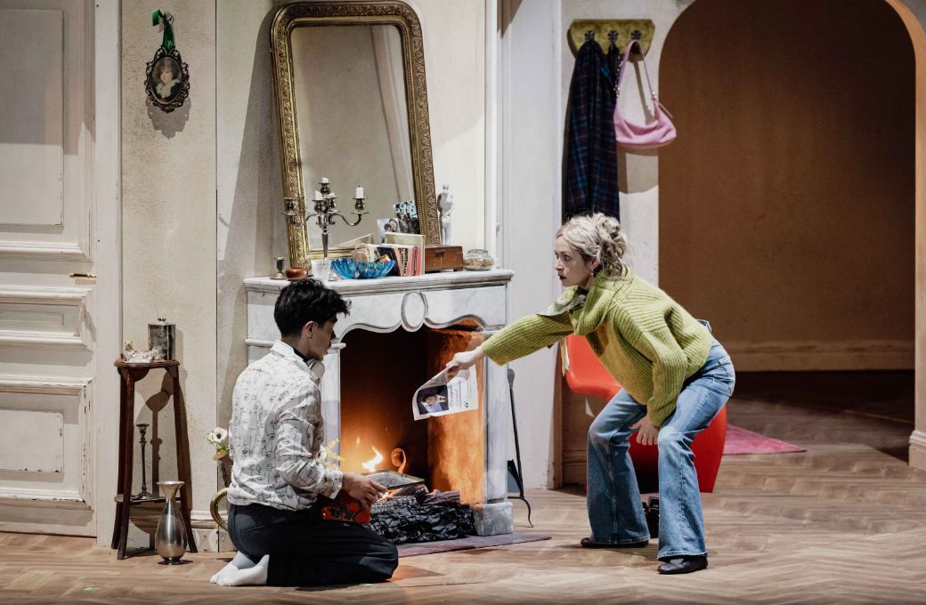 Sergio Villegas Galvain (Paul) and Marie Smolka (&Eacute;lisabeth) &copy; Simon Gosselin