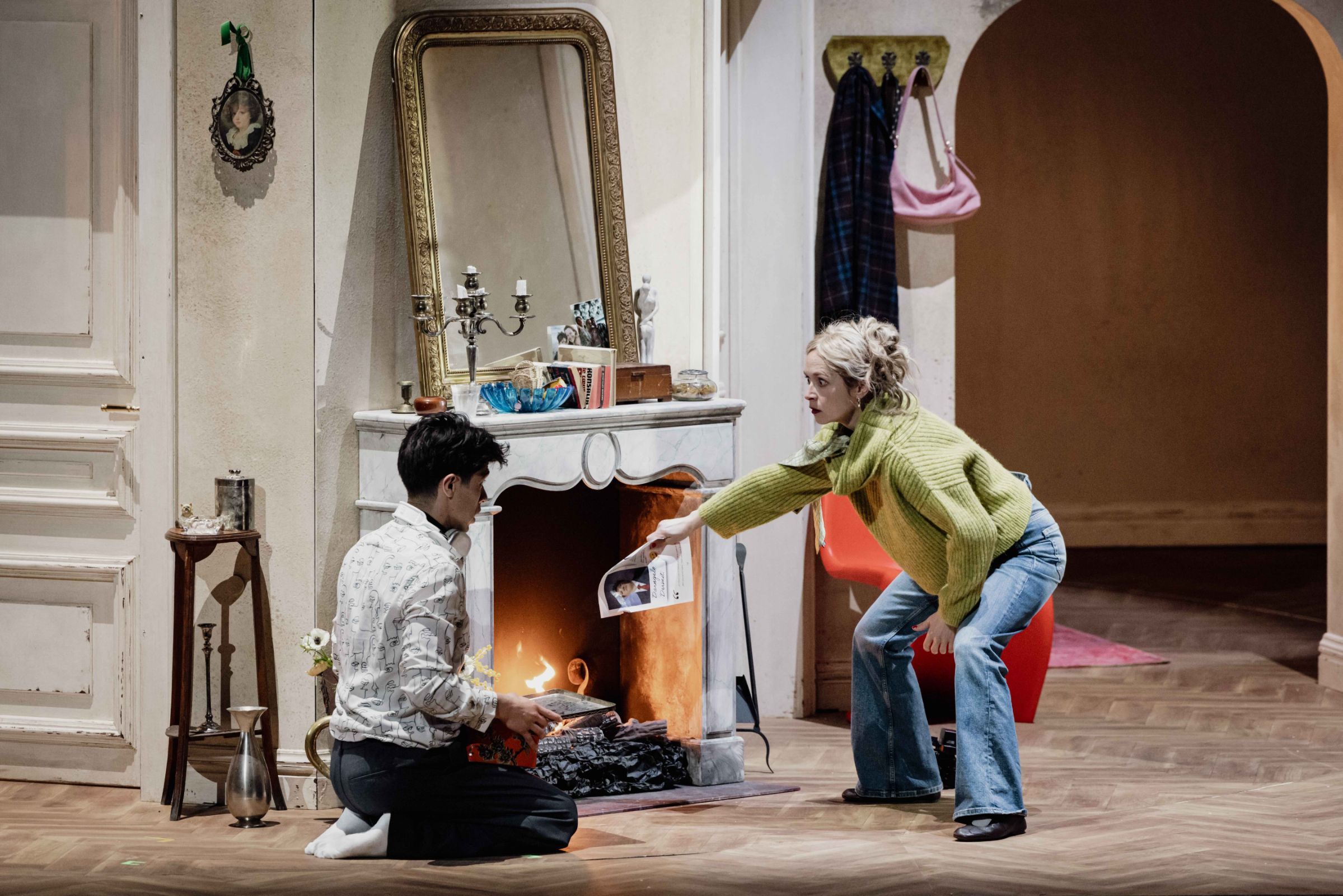 Sergio Villegas Galvain (Paul) and Marie Smolka (Élisabeth) &copy; Simon Gosselin
