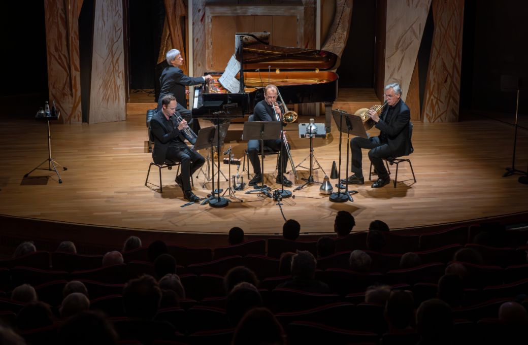 Les solistes de l'EIC dans l'Amphith&eacute;&acirc;tre de la Cit&eacute; de la Musique &copy; Anne-&Eacute;lise Grosbois
