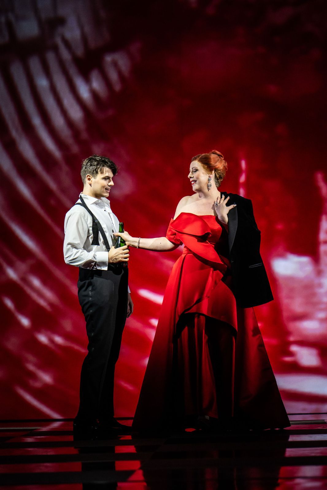 Ryan Capozzo (Prince) and Giselle Allen (Foreign Princess) &copy; Ruth Medjber