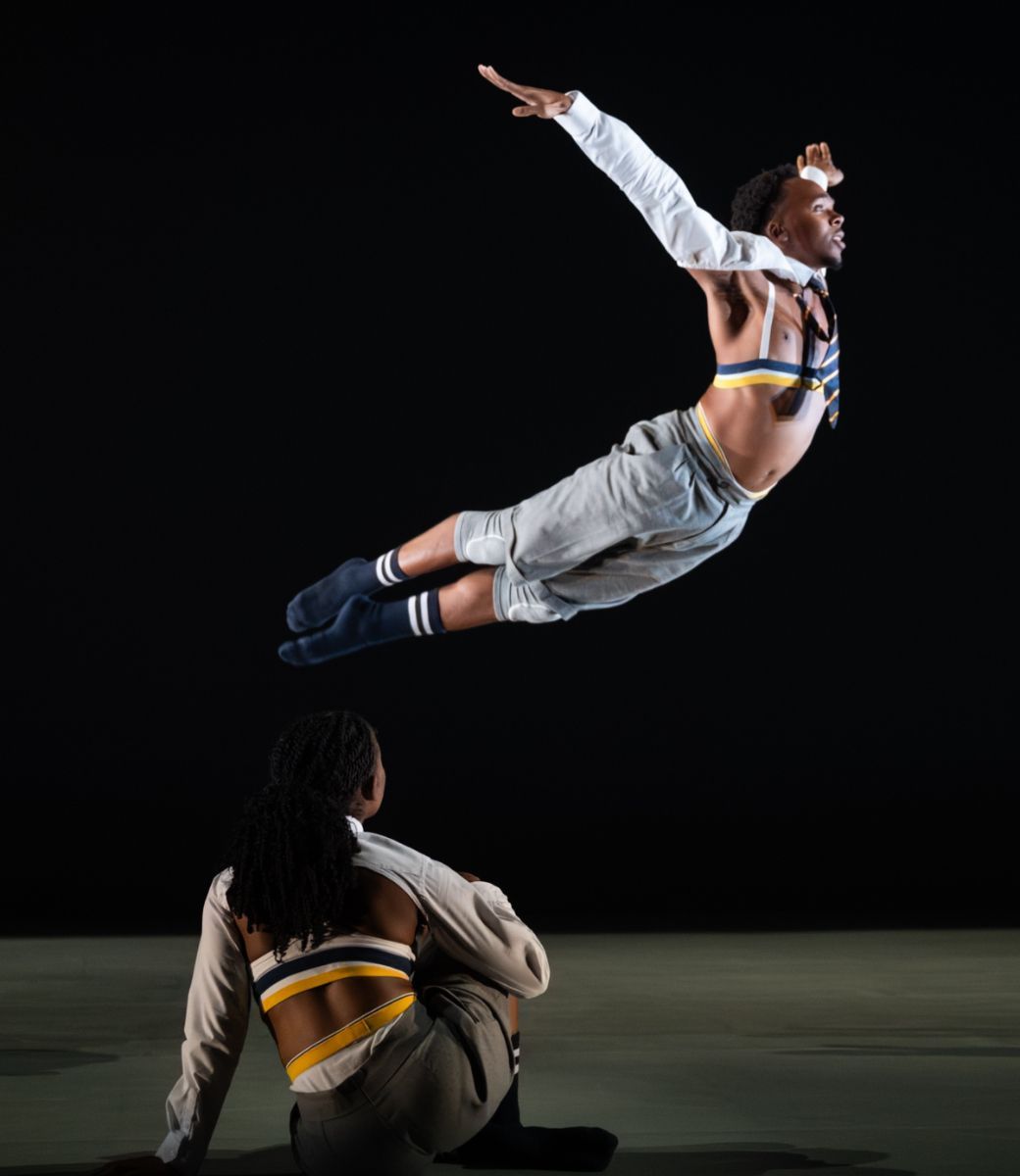 Ailey II&rsquo;s Jada Ammons and Darion Turner in Rena Butler's <i>In Session</i> &copy; Christopher Duggan
