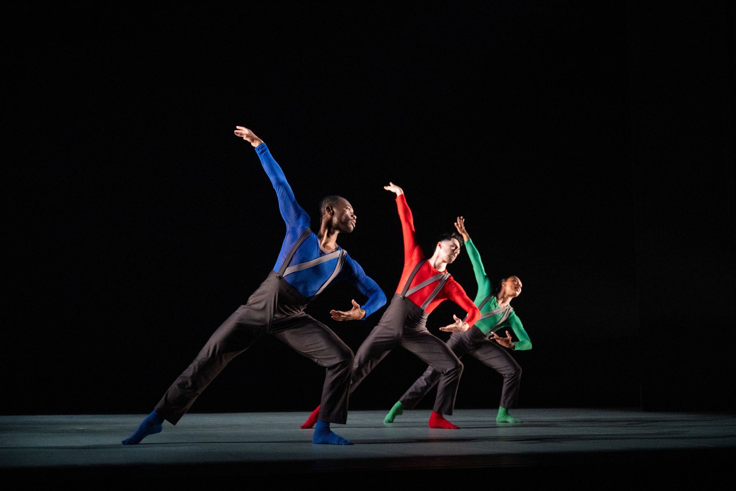 Xavier Logan, Eric J. Vidaña, Carley Cruzat Brooks in My’Kal Stromile’s <i>Third Person Point of View</i> &copy; Christopher Duggan
