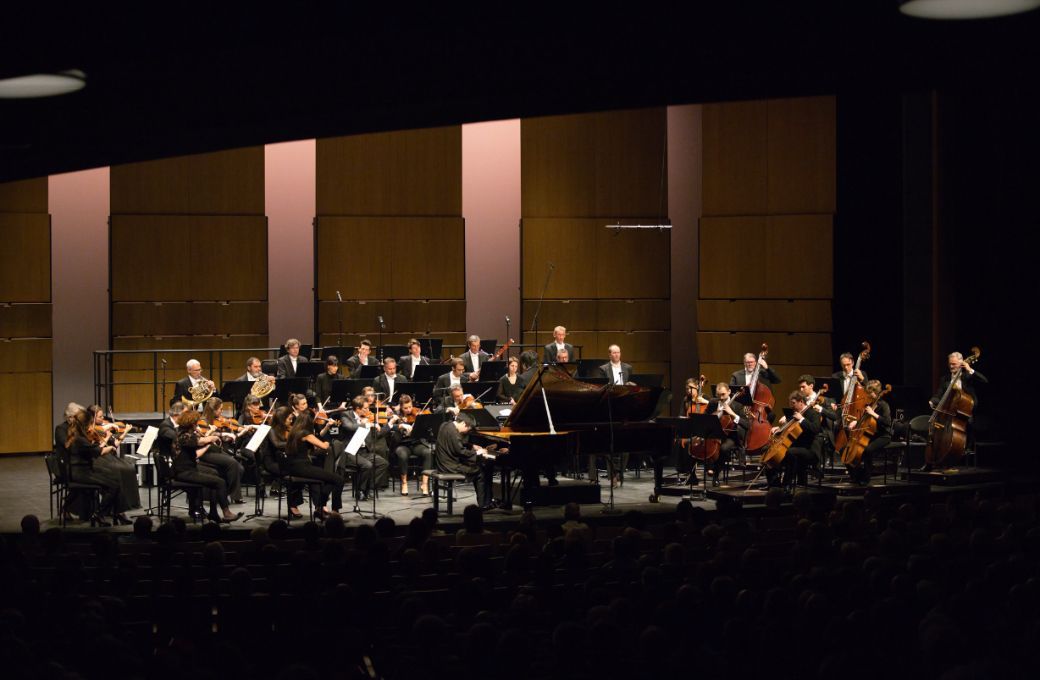 Mao Fujita, Sunwook Kim et l'Orchestre de Chambre de Lausanne © humansproject.ch