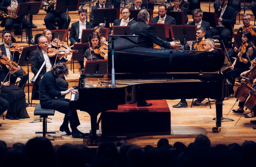Alexandre Kantorow, Riccardo Chailly et le Filarmonica della Scala &copy; Ava du Parc