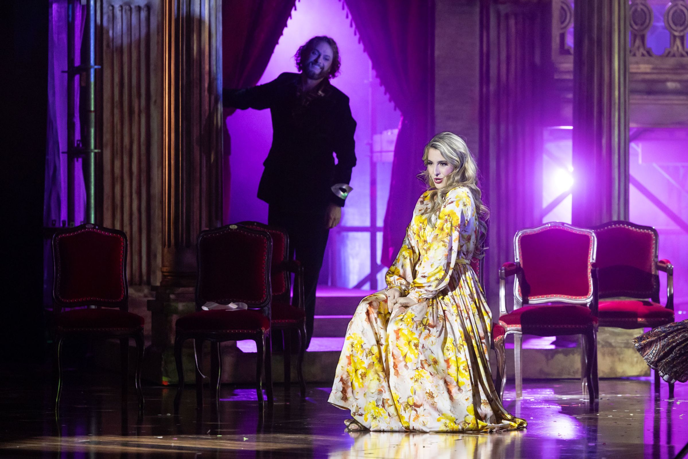 Airam Hernández (Roméo) y Sofía Esparza (Juliette) © Miguel Barreto | Auditorio de Tenerife