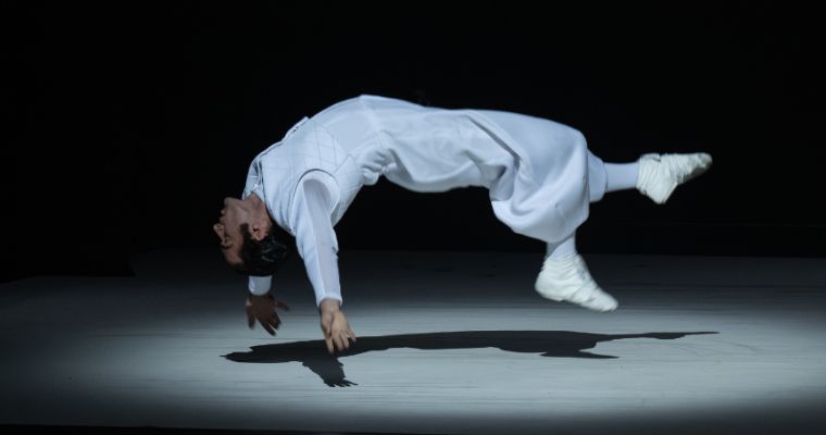 ENB’s Jose María Lorca Menchón in Kameron N. Saunders’ <i>Proper Conduct</i> © Photography by ASH