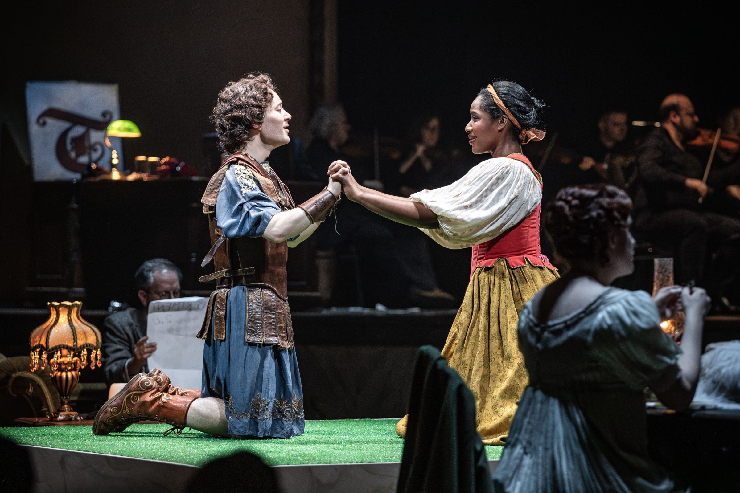 Jake Ingbar (Andronico) and Nardus Williams (Asteria) &copy; Craig Fuller