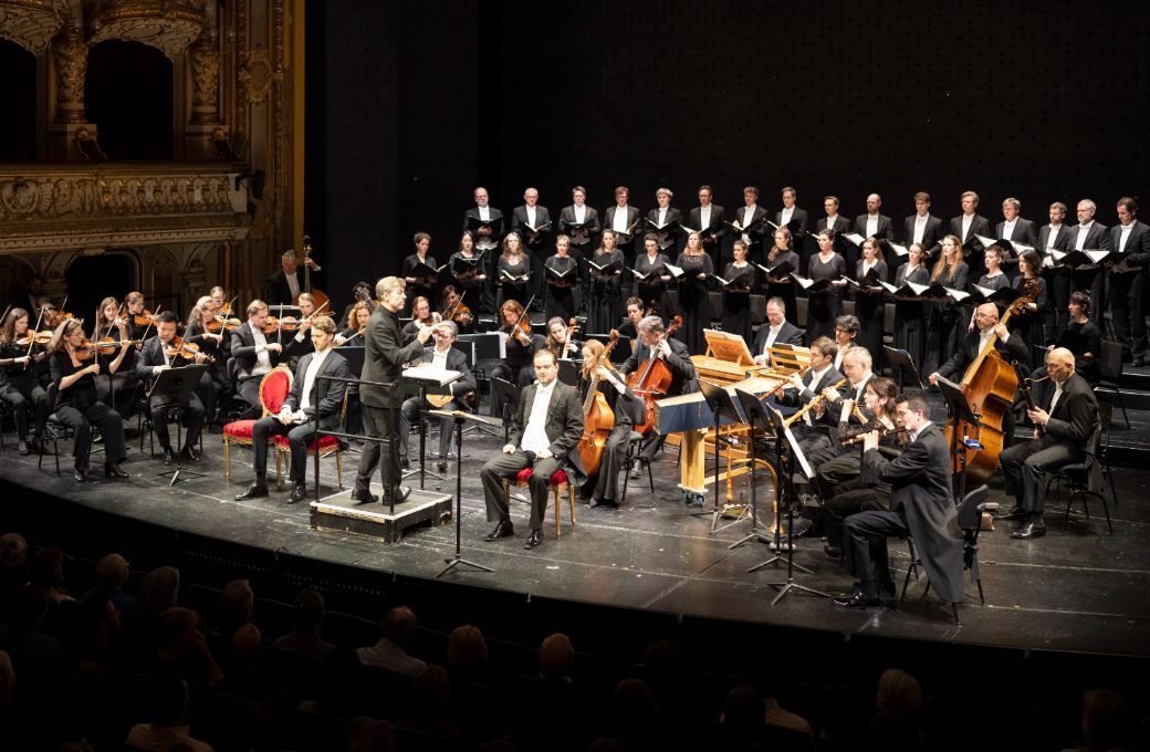Florian Helgath dirigiert La Scintilla und die Z&uuml;rcher Sing-Akademie &copy; Gaetan Bally