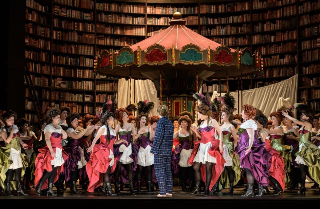 Matthew Newlin (Parsifal), State Opera Chorus &copy; Serghei Gherciu