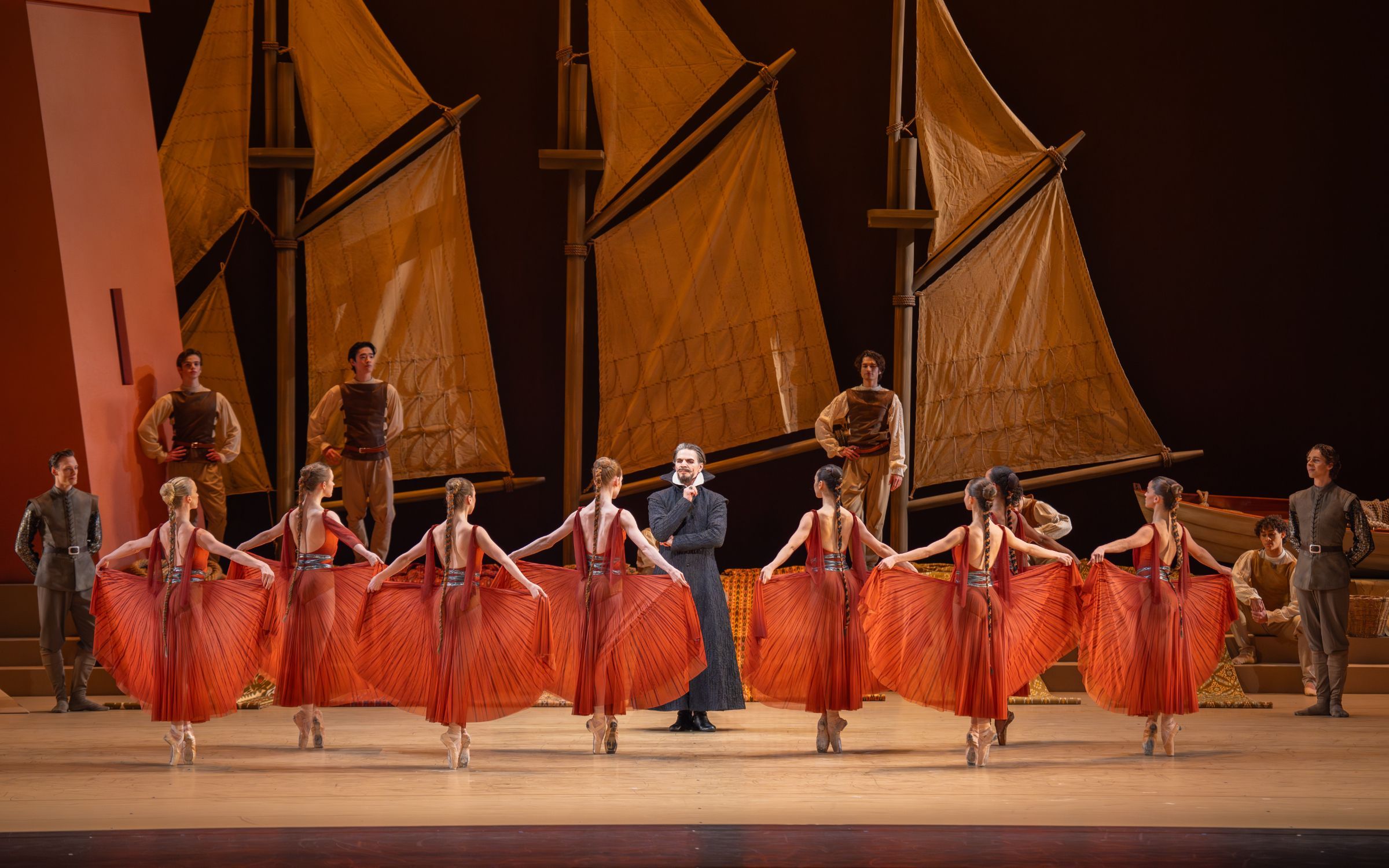 Nicolas Rapaic and Dutch National Ballet in <i>La Bayadère</i> © Altin Kaftira