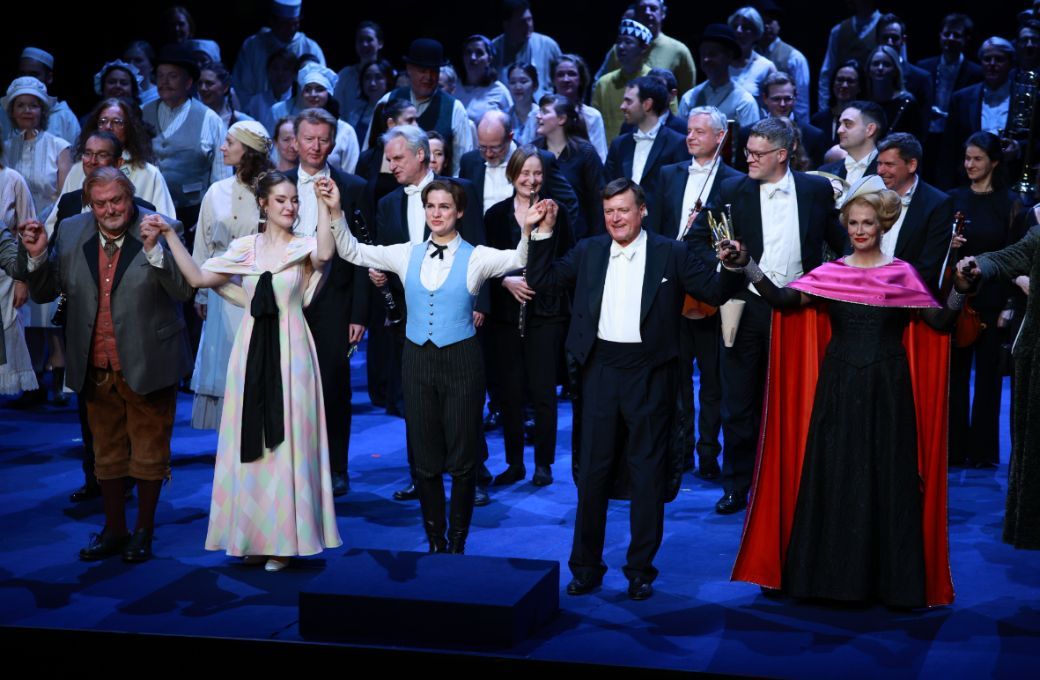Peter Rose, Nikola Hillebrand, Patricia Nolz, Christian Thielemann and Julia Kleiter &copy; Jenny Bohse