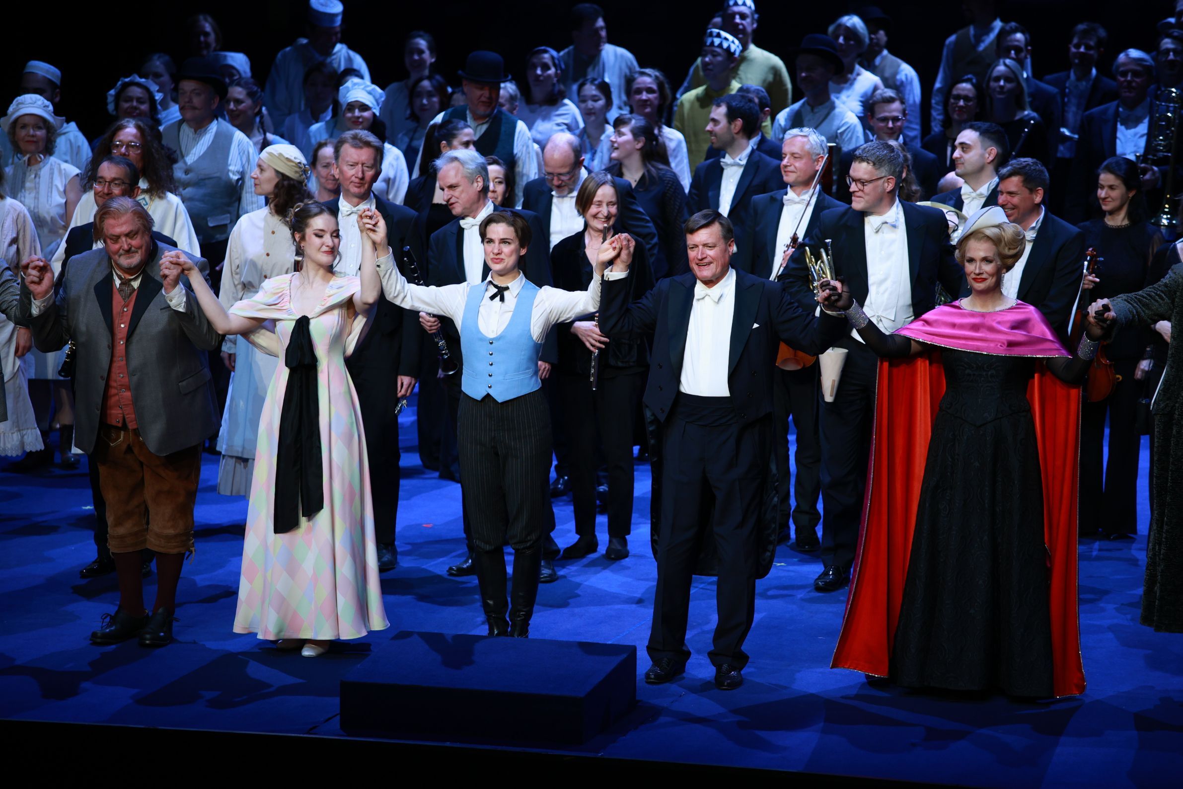 Peter Rose, Nikola Hillebrand, Patricia Nolz, Christian Thielemann and Julia Kleiter &copy; Jenny Bohse