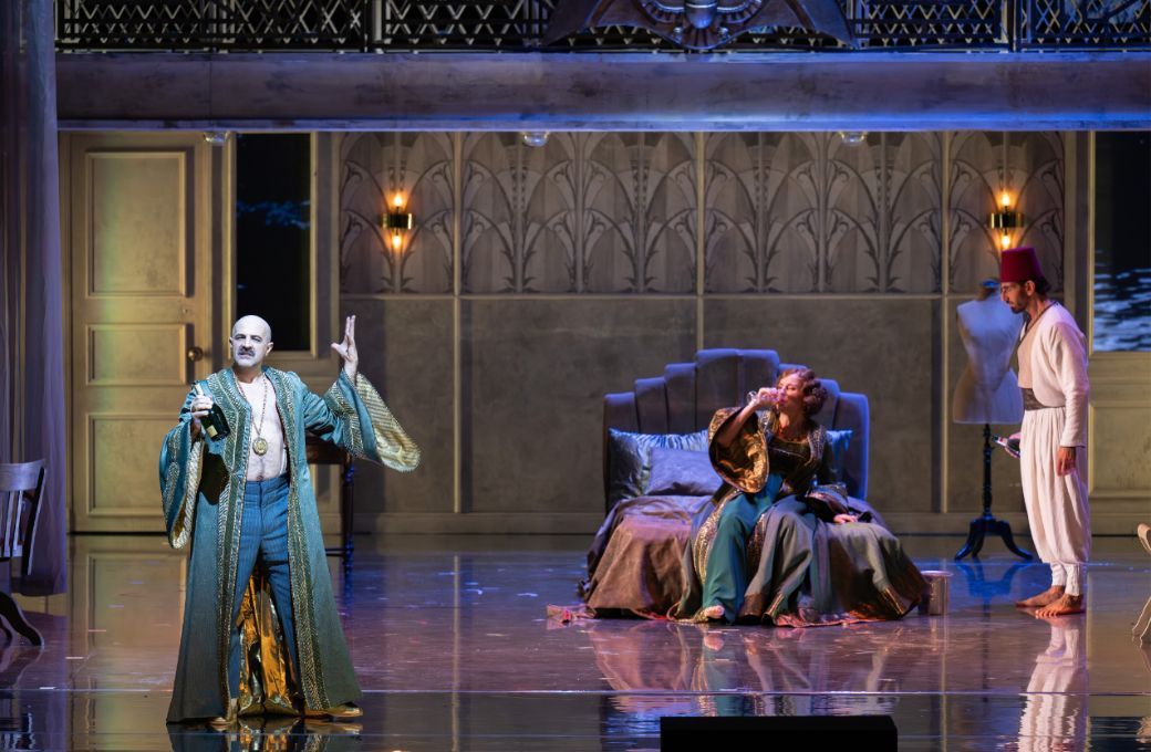 Max Emanuel Cenčić (Tolomeo) and Anne Sofie von Otter (Cornelia) © Monika Rittershaus