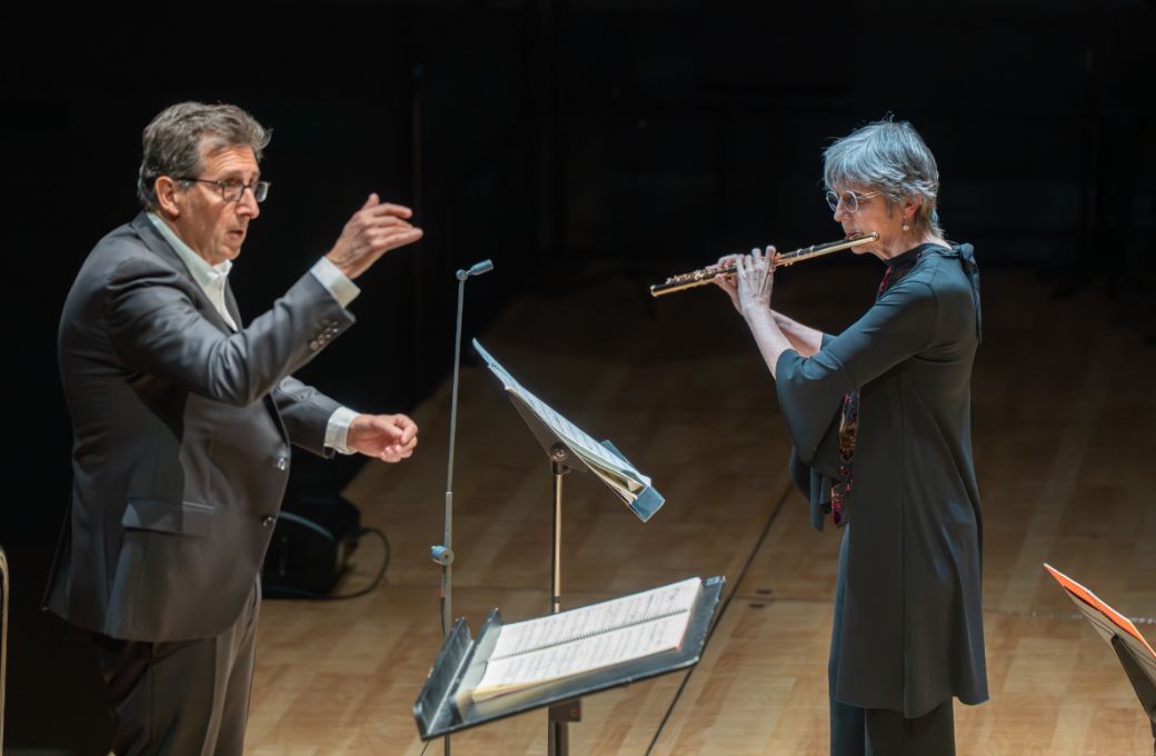 Pascal Roph&eacute; et Sophie Cherrier dans <i>Daedalus II</i> &copy; Anne-&Eacute;lise Grosbois
