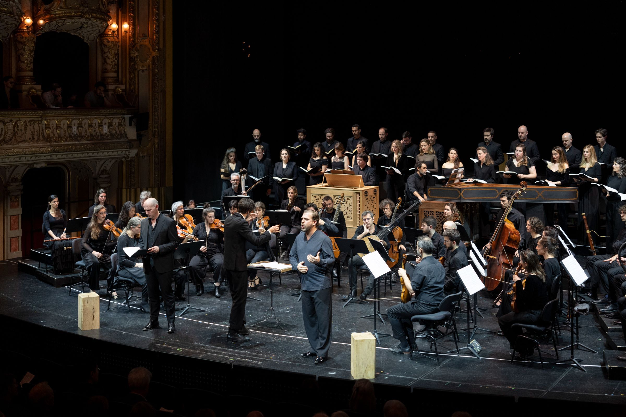 Stéphane Degout, Julian Prégardien, Raphaël Pichon et Pygmalion à Zurich &copy; Gaëtan Bally