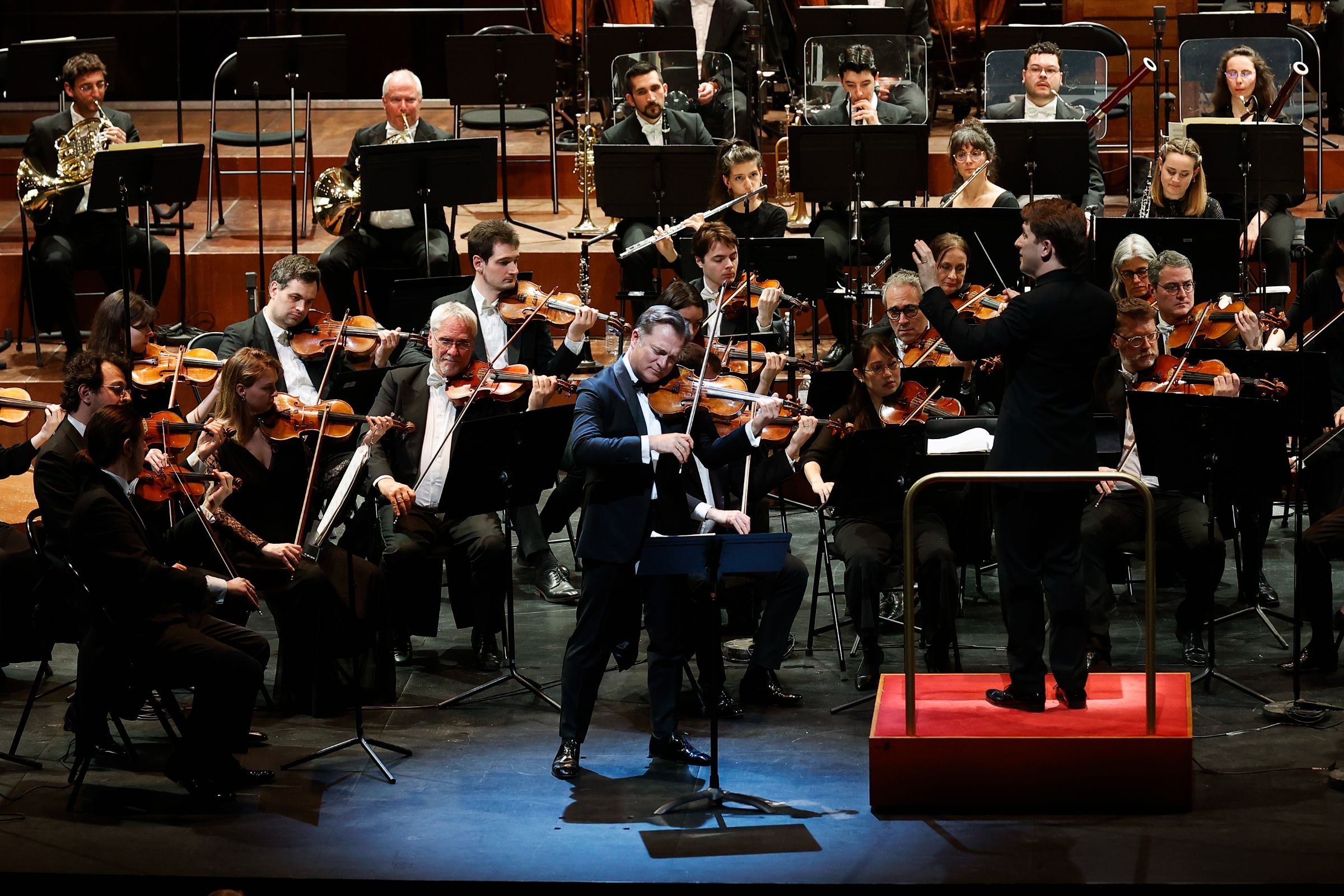 Renaud Capuçon, l'Orchestre National de Lille et Joshua Weilerstein © Caroline Doutre