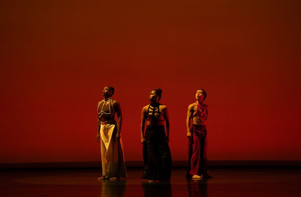 Bianca Melidor, Cyrie Topete and Shota Miyoshi in Matthew Rushing's <i>Beauty Chasers</i> &copy; Michelle Reid