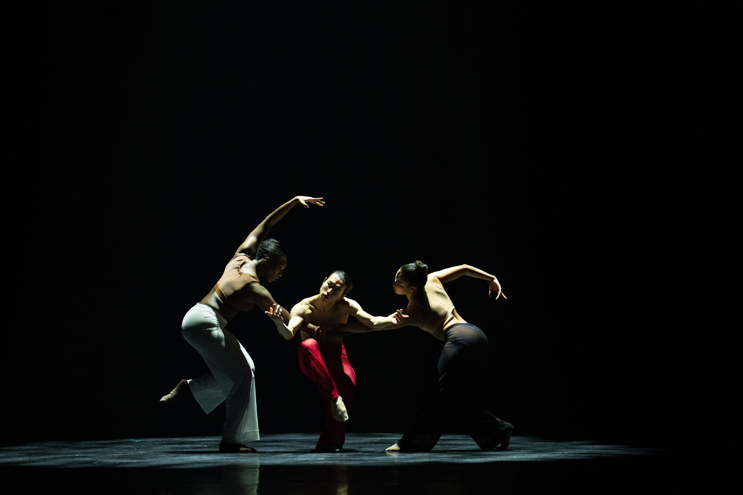 Bianca Melidor, Shota Miyoshi and Cyrie Topete in Matthew Rushing’s <i>Beauty Chasers</i> &copy; Michelle Reid