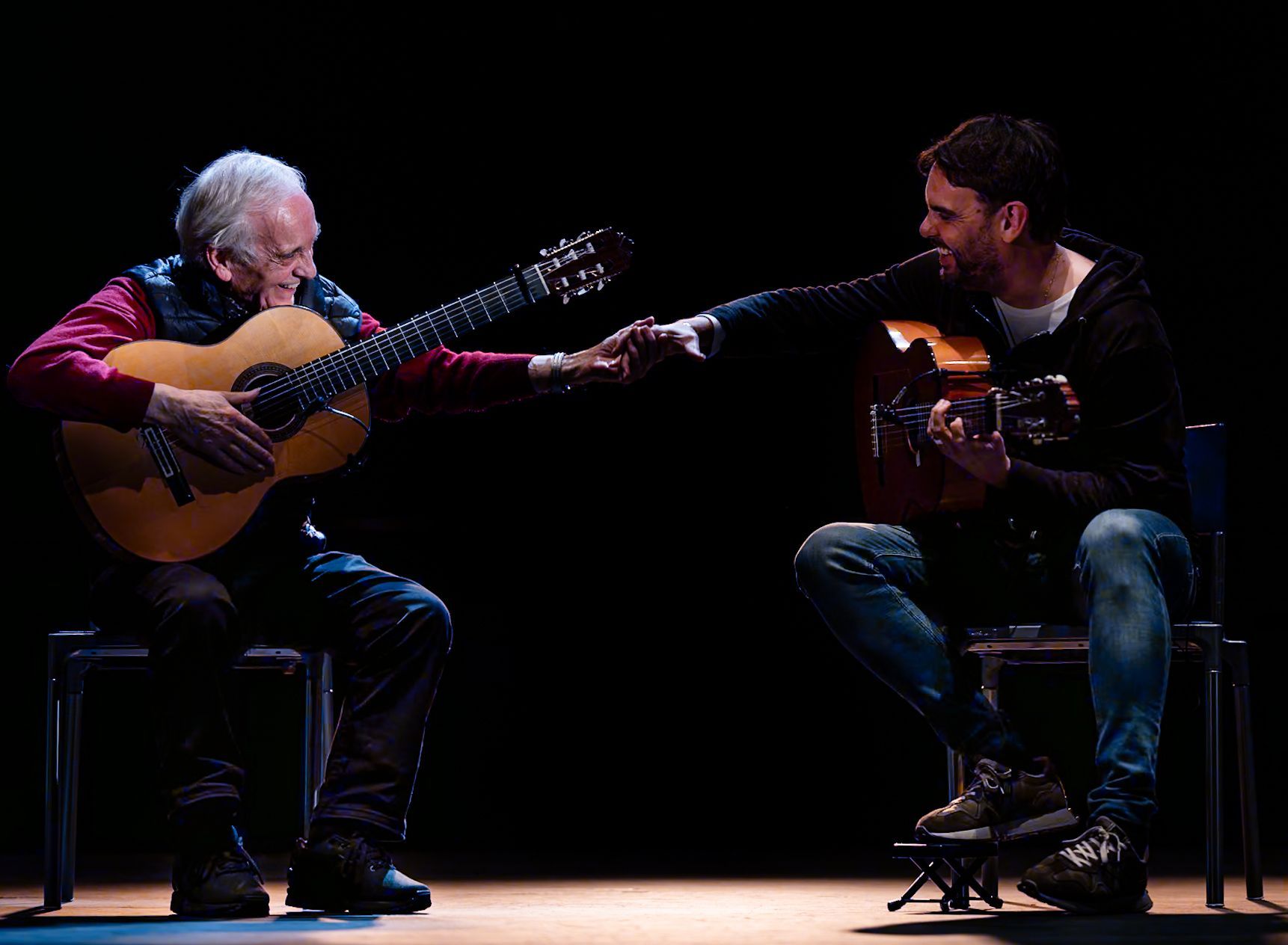 Paco Peña and Dani de Morón in <i>Solera</i> &copy; Ghassan El Moussa