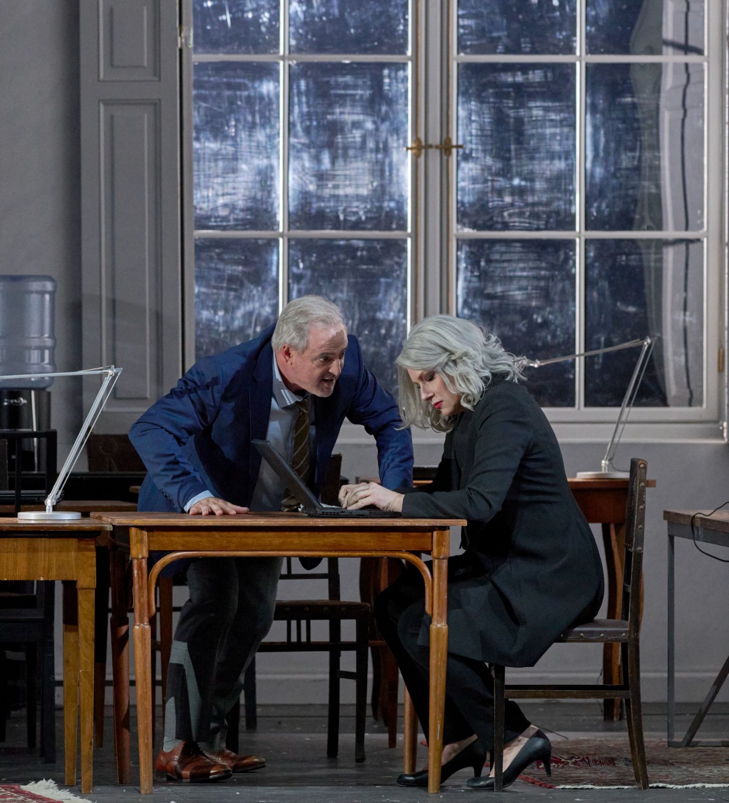 Werner Van Mechelen (Klingsor) und Jennifer Holloway (Kundry) &copy; Wiener Staatsoper | Michael Pöhn