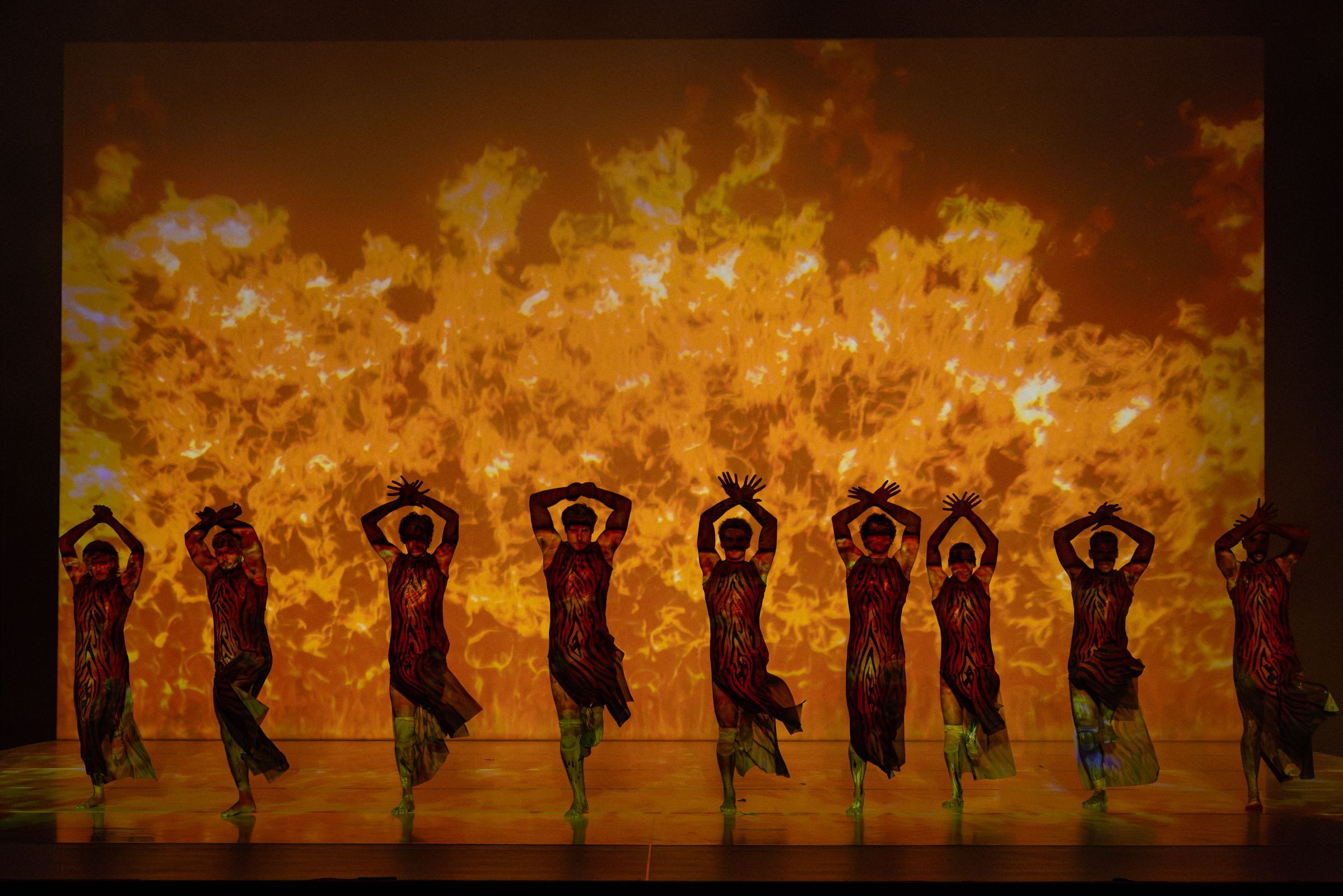 The Australian Ballet and Bangarra Dance Theatre in Frances Rings’ <i>Flora</i> © Daniel Boud